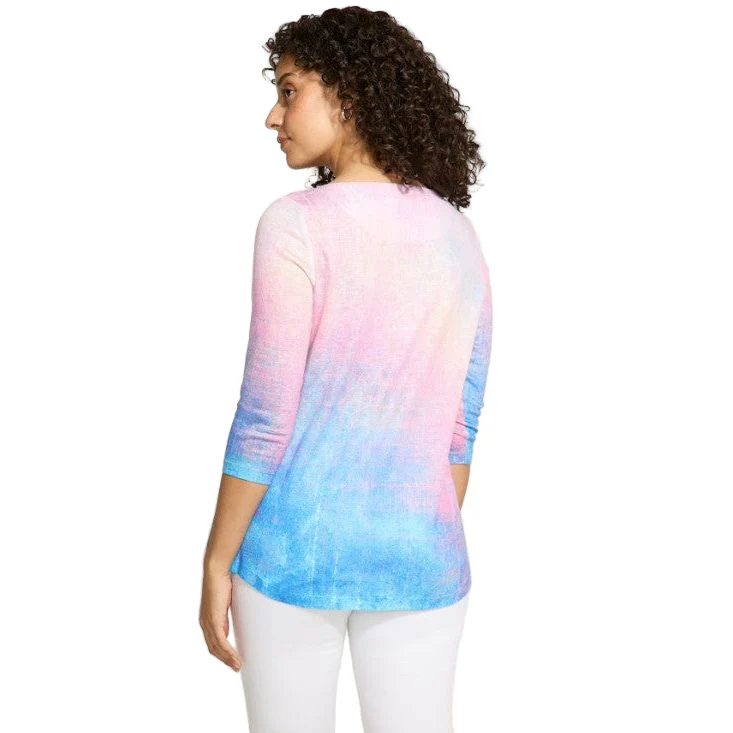 FDJ French Dressing Patina Finish Boat Neck Top - Image 3