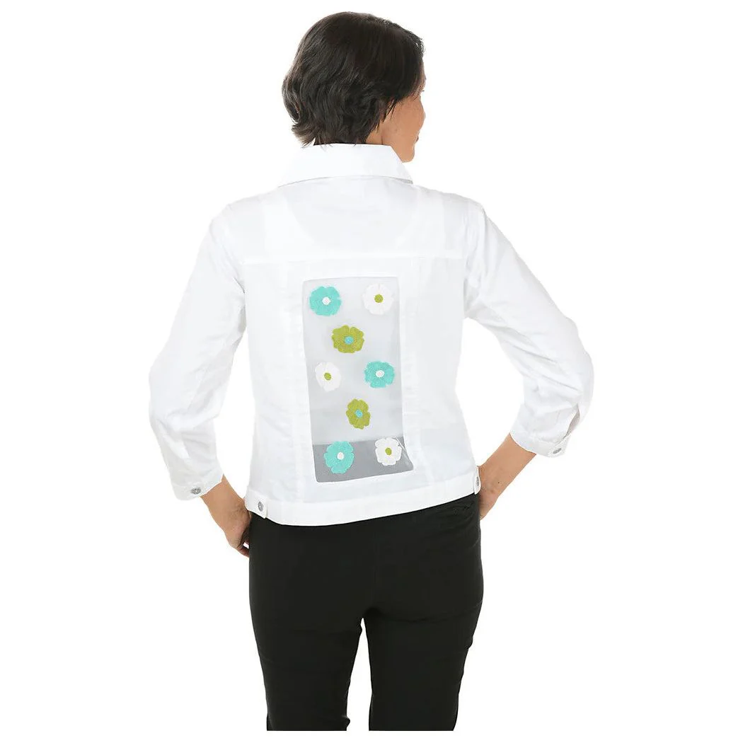 Parsley & Sage Rachel Jacket (WHT) - Image 3